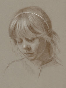 Pencil portrait - Paulina Kwietniewska Paintings