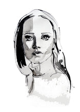 Her portrait. 1 - About Face Illustration