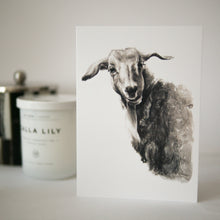 Ram Greeting Card - About Face Illustration
