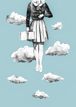Clouds - About Face Illustration