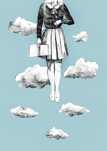 Clouds - About Face Illustration