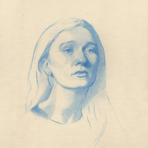 Pencil portrait - Paulina Kwietniewska Paintings