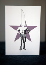 Knife Greeting Card - About Face Illustration